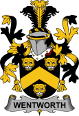 Irish Coat of Arms for Wentworth