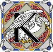 Eagle Alphabet K