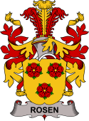 Coat of arms used by the Danish family Rosen