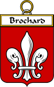 French Coat of Arms Badge for Brochard