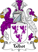 English Coat of Arms for the family Talbot II
