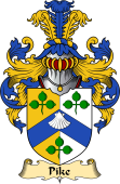 Irish Family Coat of Arms (v.23) for Pike or Pyke