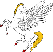 Pegasus Rampant Reguardant