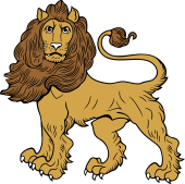 Lion Statant Guardant