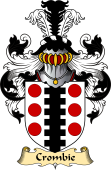 Irish Family Coat of Arms (v.23) for Crombie or Cromie