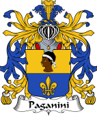 Italian Coat of Arms for Paganini