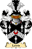 Irish Family Coat of Arms (v.23) for Lewis