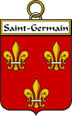 French Coat of Arms Badge for Saint-Germain