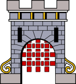 Castle Gate with Portucullis