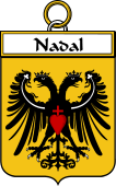 French Coat of Arms Badge for Nadal