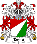 Italian Coat of Arms for Tonini