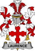 Irish Coat of Arms for Laurence