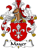German Wappen Coat of Arms for Mayer