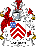 English Coat of Arms for the family Langton