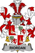 Irish Coat of Arms for Riordan or O'Rearden