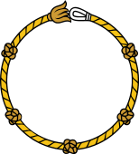 Rope Bordure Circular Shield