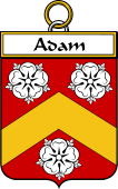 French Coat of Arms Badge for Adam