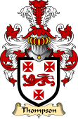 Irish Family Coat of Arms (v.23) for Thompson