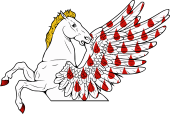 Demi Pegasus Reguardant Wings Goutee