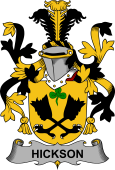 Irish Coat of Arms for Hickson