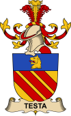 Republic of Austria Coat of Arms for Testa