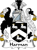 Irish Coat of Arms for Harman or Harmon