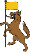 WolfBTP-Banner and Pole