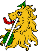 Lion Head IV  Holding Arrow
