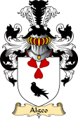 Irish Family Coat of Arms (v.23) for Algeo