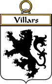 French Coat of Arms Badge for Villars