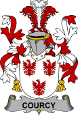 Irish Coat of Arms for Courcy (de) Lord Kingsale