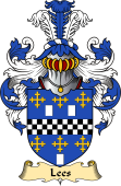 Irish Family Coat of Arms (v.23) for Lees or MacAleese