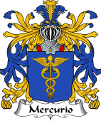 Italian Coat of Arms for Mercurio