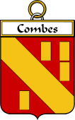 French Coat of Arms Badge for Combes