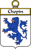 French Coat of Arms Badge for Chopin