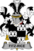 Irish Coat of Arms for Fitz-Rice