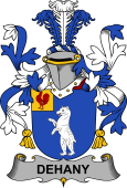 Irish Coat of Arms for Dehany