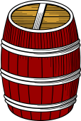 Barrel or Tun Erect
