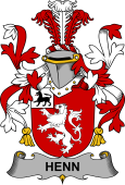 Irish Coat of Arms for Henn