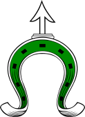 Horseshoe Ensigned-Arrow Head