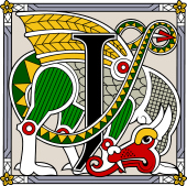 Heraldic Alphabet J