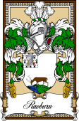 Scottish Coat of Arms Bookplate for Raeburn (Edinburgh)