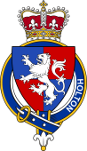 British Garter Coat of Arms for Holton (England)