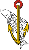 Fish and Anchor Symbol