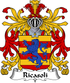 Italian Coat of Arms for Ricasoli