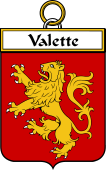 French Coat of Arms Badge for Valette