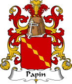 Coat of Arms from France for Papin