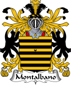 Italian Coat of Arms for Montalbano