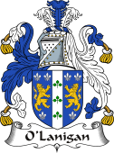 Irish Coat of Arms for O'Lanigan or Lenigan