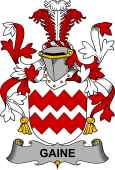 Irish Coat of Arms for Gaine or Gainey